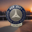 Mercedes-benz Badge Emblem 250000 Km. Fixed Price $168.75.