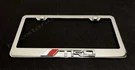 1X //TRD3D Emblem Stainless Steel License Plate Frame Rust Free + Screw Cap. Fixed Price $16.95.