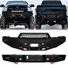 Vijay For 2010-2018 Dodge Ram 2500/3500 Front/rear Bumper W/winch Plate&lights. Fixed Price $489.99.