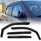 For Dodge Ram 1500 Crew Cab 2019-2025 In-channel Window Visors Vent Rain Guards. Fixed Price $39.99.