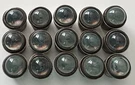Lot Of 15 Original Libbey Glass Marble Reflectors Cats Eye Railroad. Fixed Price $49.99.