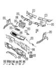 Genuine Mopar Drain Tube Left 68549210AA. Fixed Price $19.43.