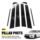8X Carbon Fiber Look Window Pillar Post Trim Accessories For Toyota Camry 18-24. Fixed Price $17.09.