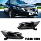 2008-2012 Vland Projector Headlights W/sequential Turn Sig Set For Honda Accord. Fixed Price $319.00.