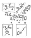 Genuine Mopar Differential Shim Kit 68456959AA. Fixed Price $53.74.