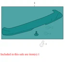 2010-2015 Gmc Terrain Rear Spoiler Used 20823736 Oem. Fixed Price $170.99.