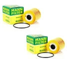 New Pair Set Of 2 Engine Oil Filters For Volvo S40 S60 XC70 XC90 Mann. Fixed Price $18.95.