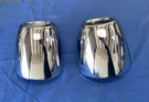 1957 Bel-air Bullet Left And Right Original Triple Chrome.. Fixed Price $385.00.