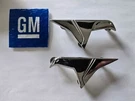 1965 Buick Gs Skylark Front Fender Bird Emblem Set 1370746 & 1370747 Oem Gm. Fixed Price $69.99.