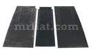 Topolino Balestra Lunga Rubber Floor Mats Set Oem New. Fixed Price $633.00.