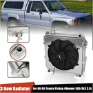 For Toyota 4RUNNER Pickup 1988-1995 SR5 V6 3.0L 4WD Radiator 3-ROW W/ Shroud Fan. Fixed Price $148.88.