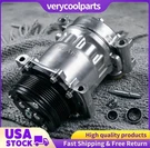 Ac Compressor With Clutch Fit Chevy Gmc Hummer Isuzu Blazer Express S10. Fixed Price $129.99.