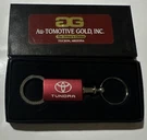 Toyota Tundra Valet Keychain Ring Metal Red New Box. Fixed Price $15.00.