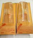 1953 Plymouth Late Model Parking Lamp Lens Pair Repl. Mopar #'s 1527443, 1527442. Fixed Price $24.99.