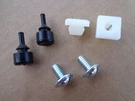 Old School Rear License Plate Kit!gm Corvette Camaro Cutlass Nova Malibu 96713AX. Fixed Price $29.50.