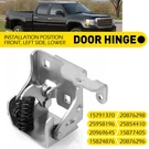 Lower Door Hinge Front Left Driver Side For 2007-2013 Chevy Avalanche 20969645. Fixed Price $26.59.