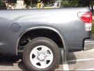 Chrome Fender Trims 4PCS Stainless Steel Bolt-on For Toyota Tundra 2007-2011. Fixed Price $99.00.