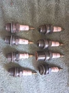 Vintage Firestone Spark Plugs (7) S-80CF (1) S-40CF. Fixed Price $20.00.