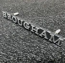 Ford Mercury Black Silver Block Letter Brougham Car Emblem Badge D3AB 6550400-AA. Fixed Price $10.99.