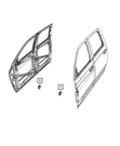2019-2021 Ram 2500+ Driver Side Genuine Door Module 68374091AG. Fixed Price $255.00.