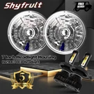 Fit Fiat 850 1967-1972 2PC Round 7" Inch Led Headlights Reflector High/low. Fixed Price $132.42.