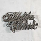 1973-1977 Chevrolet "malibu Classic" Metal Emblem Used P/n 345383. Fixed Price $9.99.