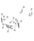 Genuine Mopar Cowl Seal Right 68144968AA. Fixed Price $6.67.