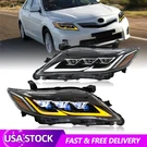 Pair Led Headlights Assembly For 6TH Gen Toyota Camry XV40 2010-2011 W/animation. Fixed Price $329.00.