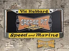 Vic Hubbard Speed & Marine Shop License Plate Frame. Fixed Price $31.95.