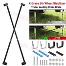 Adjustable Lower X-brace Trailer 5TH Wheel Stabilizer Landing Cross New. Fixed Price $149.99.