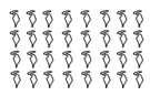 15 Vintage Door Panel/trim Clips! Ford Mercury Classic Car Truck Wagon Etc. Fixed Price $28.00.