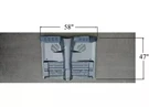 Sherman 160-46CF Floor Pan Complete Front Fits Barracuda Challenger. Fixed Price $604.07.