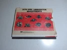 Oem Ford Motor Co 1979/1980 Carburetor Adjustment Manual 1-2-4 Barrel Mustang. Fixed Price $24.95.