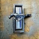 1969 Ford Mustang Grill Emblem Tony Grande C9ZB 8B369-B Genuine Oem Fomoco. Fixed Price $49.95.
