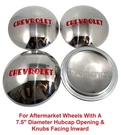 (SET/4) Hubcaps For 1947-1953 Chevy Truck W/ 7.5" Diameter Opening. Fixed Price $254.99.
