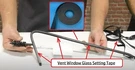 Vent Window Glass Setting Tape! For Restoring Old Classic Autos - Car Pickup Etc. Fixed Price $28.00.