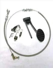 Fits Ford Chevy Plymouth Oval Black Aluminum Gas Pedal + 24" Ss Cable & Springs. Fixed Price $63.55.