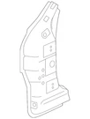 Genuine Gm Hinge Pillar Reinforced 92267151. Fixed Price $73.09.