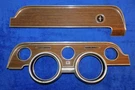 1968 Mustang Fastback Convert Gt Shelby Orig Deluxe Dash Gauge Panel Trim Bezels. Fixed Price $399.00.