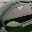 Omac In-channel Black Smoke Front Window Visor Vent Rain Guard Deflector. Fixed Price $79.99.