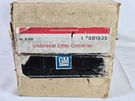 1970'S Nos Chevrolet Gm Underseat Litter Trash Container #981935 New!. Fixed Price $49.95.