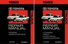 1989 Toyota Truck Shop Service Repair Manual. Fixed Price $164.00.