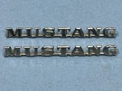Emblems, Mustang, C5ZB-16098-C 1965-66 Ford Fender L+r Used Oem. Fixed Price $39.99.