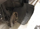 2007 - 2012 Mercedes GL450 X164 GL550 Front Left Fender Liner Rearward Shield. Fixed Price $99.99.