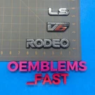 1991-1997 Isuzu Rodeo Ls V6 Oem Factory Chrome Rear Trunk Hatch Deck Emblem Set. Fixed Price $22.00.