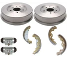 Rear Brake Drums Shoes Wheel Cylinder Kit 2002-2005 Rover Freelander. Fixed Price $292.00.