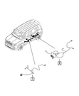Genuine Mopar Front Door Wiring Right 68506845AA. Fixed Price $258.68.