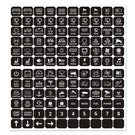 120PCS Switch Panel Stickers Multifunction Button For 6/8 Gang Label Dec. Fixed Price $17.40.