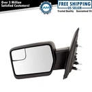 Mirror Manual Textured Black Driver Side Left Lh Ford F150 Pickup Truck New. Fixed Price $68.90.