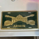 License Plate -armor Military Vintage Metal Mitchell Proffitt Co 96L-3476. Fixed Price $29.99.